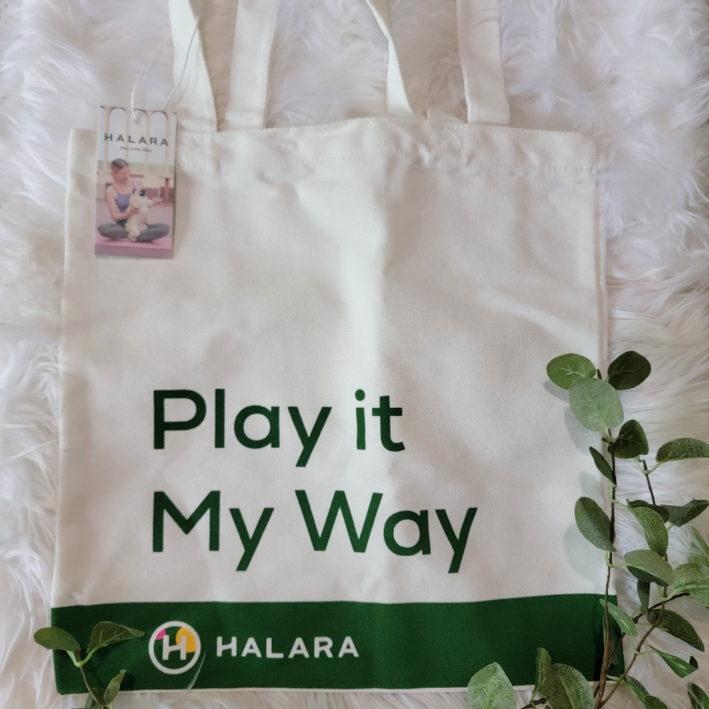 Halara "Play It My Way" Canvas Bag